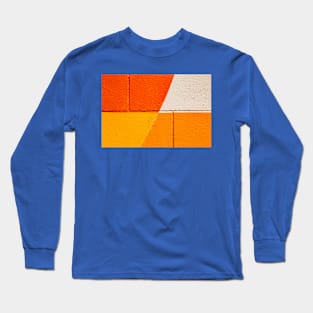 Red White Yellow Orange Long Sleeve T-Shirt